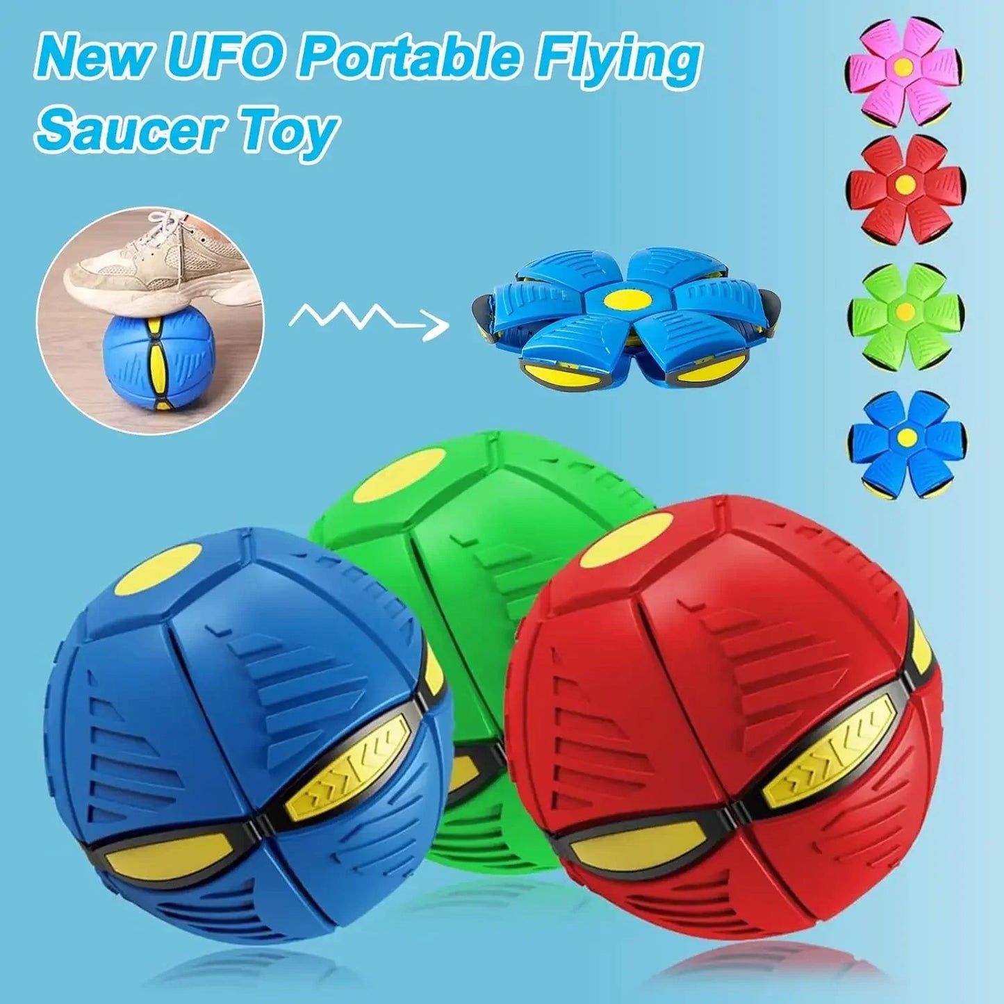 Pelota Voladora Mágica - Magic UFO Ball SET X3